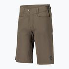 Men's SCOTT Trail Flow shadow brown cycling shorts