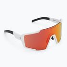 SCOTT Shield Compact white matt/red chrome sunglasses