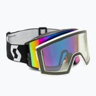 SCOTT React mineral black/white/enhancer teal chrome/pro green ski goggles
