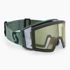 SCOTT React AMP Pro soft green/black/amp pro white chrome/pro green ski goggles