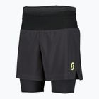 Men's running shorts SCOTT RC Run Hybrid black/yellow