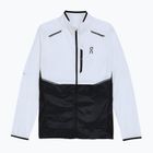 Men's On Weather white/black running jacket