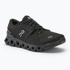 Women's running shoes On Cloud X 4 black/eclipse