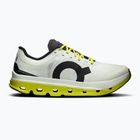 Men's On Running Cloudflow 5 white/lime running shoes