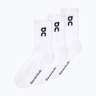 Socks On Logo High 3 pairs white