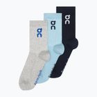 Socks On Logo High 3 pairs wash/navy