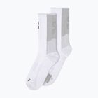 On Performance Run High white/glacier socks