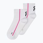 On Running Court Mid white/pink socks