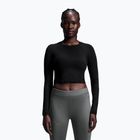 Women's training longsleeve On Running Studio Long-T Crop black