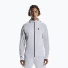 Men's running sweatshirt On Climate Zip Hoodie white
