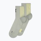 On Performance Run Mid socks tin/lemonade