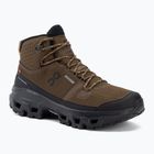 Men's hiking boots On Cloudrock Mid Waterproof earth/black