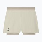 Women's running shorts On 3" Performance 2/1 hare/brume