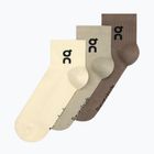 Socks On Logo Sock Mid 3 pack hare/brume