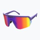 SCOTT Sport Shield ultra purple/teal chrome sunglasses