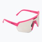 SCOTT Sport Shield LS acid pink/grey light sensitive sunglasses