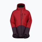 Women's Ski Jacket SCOTT Ultimate Dryo Ripstop power red/rich purple
