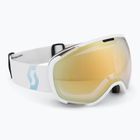 SCOTT Faze II LS ski goggles white/soft pink/light sensitive bronze chrome
