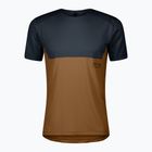 Men's running top SCOTT Endurance Tech dark blue/bread brown