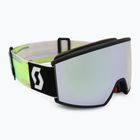 Ski goggles SCOTT Ambit black/neon yellow/amp white chrome