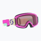 Children's ski goggles SCOTT Witty SGL neon pink/enhancer