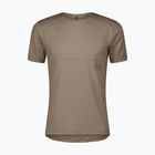 Men's running shirt SCOTT Endurance Tech toast beige