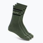 Socks SCOTT Retro Casual Crew 3 pairs tranguil green