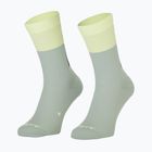 Socks SCOTT Block Stripe Crew spray grey/acid yellow