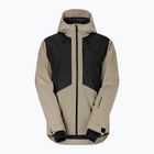 Men's ski jacket SCOTT Ultimate Dryo 10 portobello beige/black