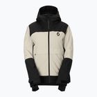 Women's ski jacket SCOTT Ultimate Dryo 10 latte beige/black