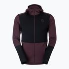 Men's fleece sweatshirt SCOTT Defined Light Hoody cocoa red/black
