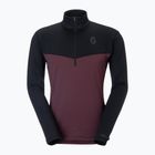 Men's fleece sweatshirt SCOTT Defined Light cocoa red/black