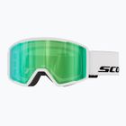 Ski goggles SCOTT Trace Pro white/green chrome