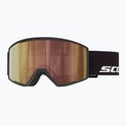 Ski goggles SCOTT Trace Pro Light Sensitive black/amp ls cinnamon chrome