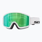 Ski goggles SCOTT Trace Pro Compact white/green chrome