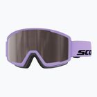 Ski goggles SCOTT Trace Pro Compact sherbet purple/black silver chrome