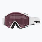 Children's ski goggles SCOTT Shield white/rose