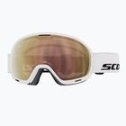 Ski goggles SCOTT Unlimited II OTG LS white/amp ls cinnamon chrome