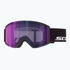 Ski goggles SCOTT Shield LS black/amp ls blue chrome