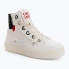 Women's shoes INUIKII Matilda High Top Distressed cream