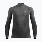 Men's thermal active sweatshirt ODLO Performance Warm Blackcomb Bl Top Turtle Neck HZ black