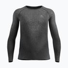 Men's thermal active sweatshirt ODLO Performance Warm Blackcomb Bl Top Crew Neck black