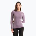 Women's thermal active sweatshirt ODLO Performance Warm Bl Top Crew Neck gray ridge