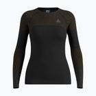 Women's thermal longsleeve ODLO Fundamentals Performance Warm Bl Top Crew Neck black
