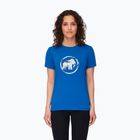 Women's trekking t-shirt Mammut Graphic blue