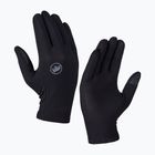 Mammut Stretch black trekking gloves