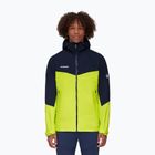 Mammut Convey Tour HS men's rain jacket green/blue