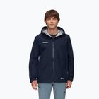 Mammut Crater Light HS Hooded men's rain jacket marine