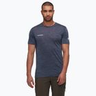 Mammut Tree Wool FL men's trekking t-shirt marine melange