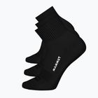 Socks Mammut Everyday Quarter 3 pairs black/black/black